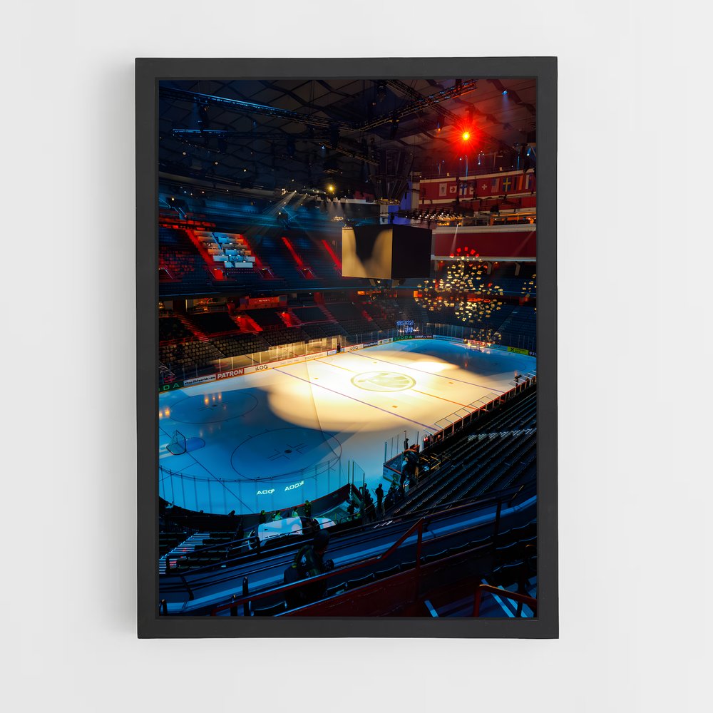 Poster Arena de Glace – affiche Hockey sur glace (vue 2)